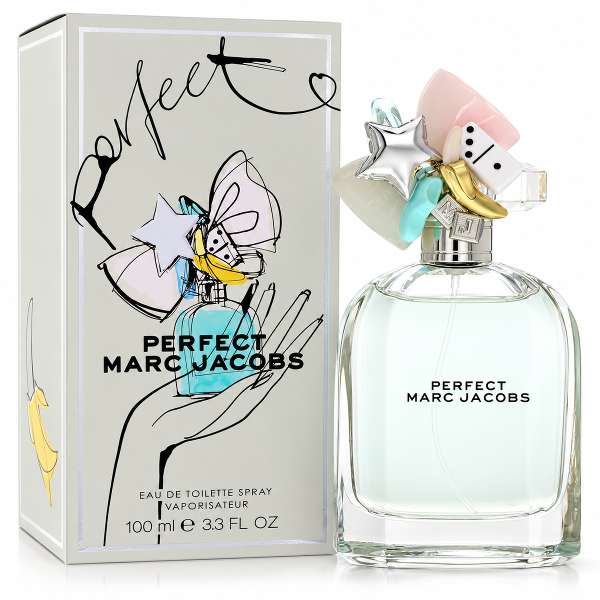 Marc Jacobs Perfect by Marc Jacobs 3.4 Oz Eau De Toilette Spray for Women