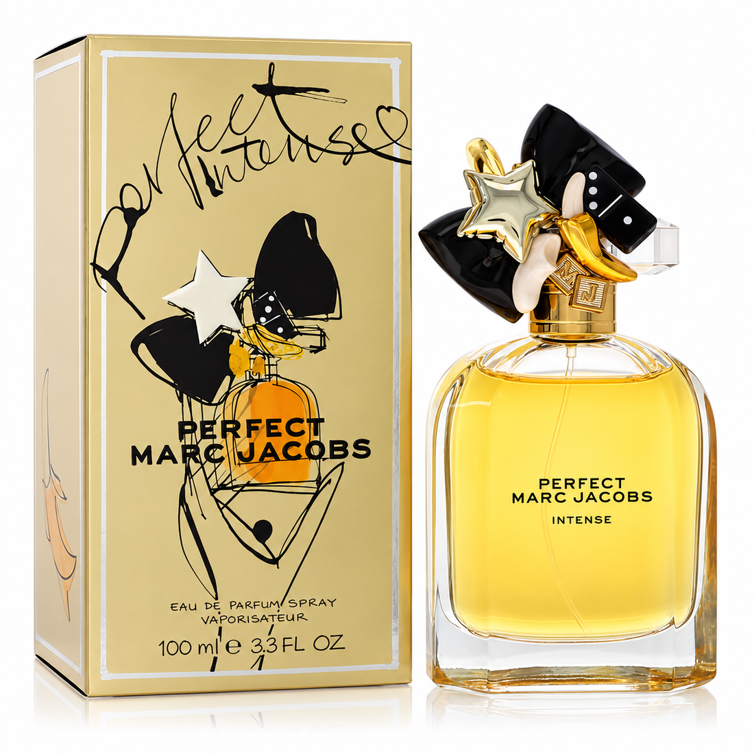 Marc Jacobs Perfect Intense by Marc Jacobs 3.3 Oz Eau De Parfum for Women