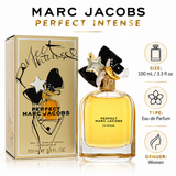 Marc Jacobs Perfect Intense by Marc Jacobs 3.3 Oz Eau De Parfum for Women