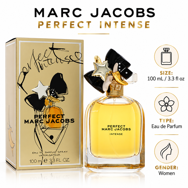 Marc Jacobs Perfect Intense by Marc Jacobs 3.3 Oz Eau De Parfum for Women