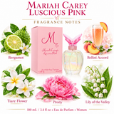 Luscious Pink by Ariah Carey 3.4 Oz Eau De Parfum Spray for Women