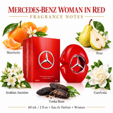 Woman In Red by Mercedes Benz 2 Oz Eau De Parfum for Women