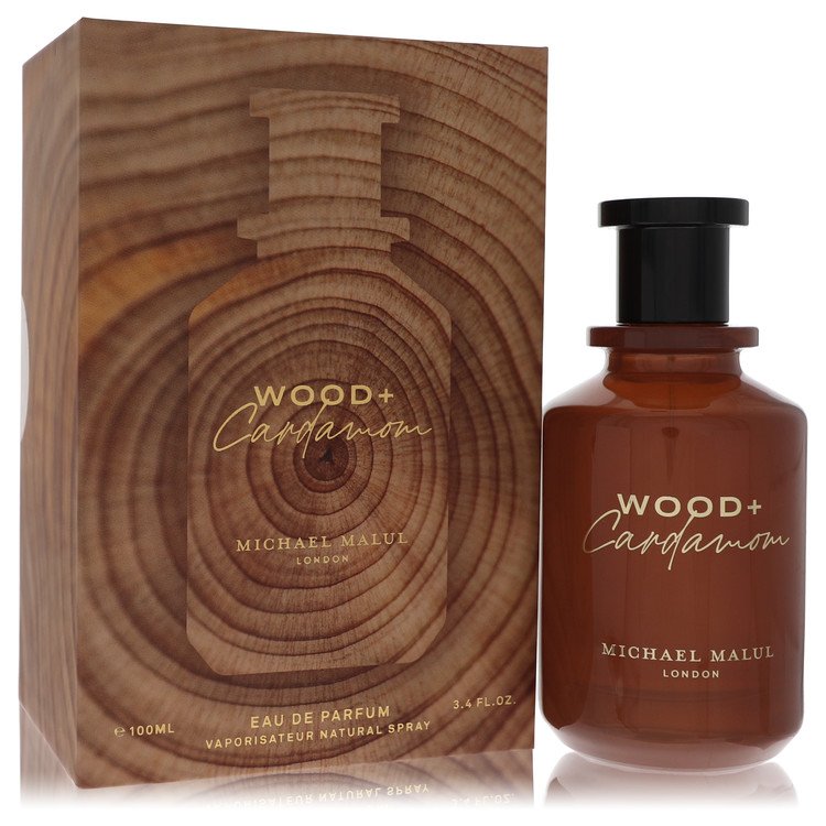 Michael Malul Wood + Cardamom by Michael Malul 3.4 Oz Eau De Parfum Spray for Men