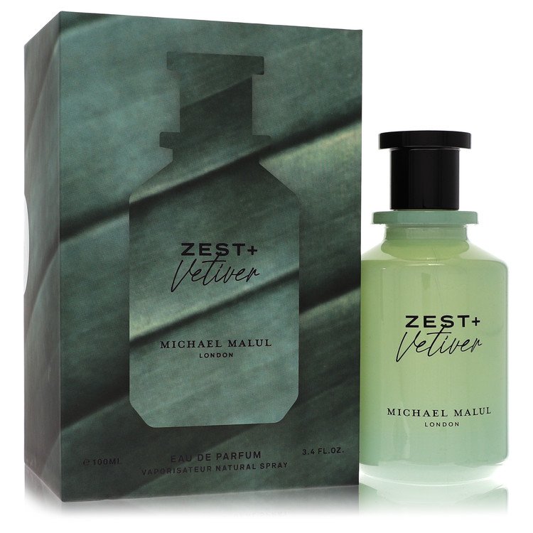Michael Malul Zest + Vetiver by Michael Malul 3.4 Oz Eau De Parfum Spray for Men