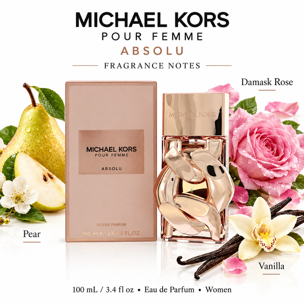 Pour Femme Absolu by Michael Kors 3.4 Oz Eau De Parfum for Women