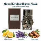 Michael Kors Pour Homme Absolu EDP Spray 3.4 Oz Cologne by Michael Kors for Men