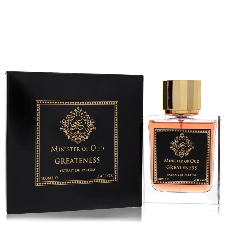 Minister Of Oud Greatness by Fragrance World 3.4 Oz Extrait De Parfum Spray for Men
