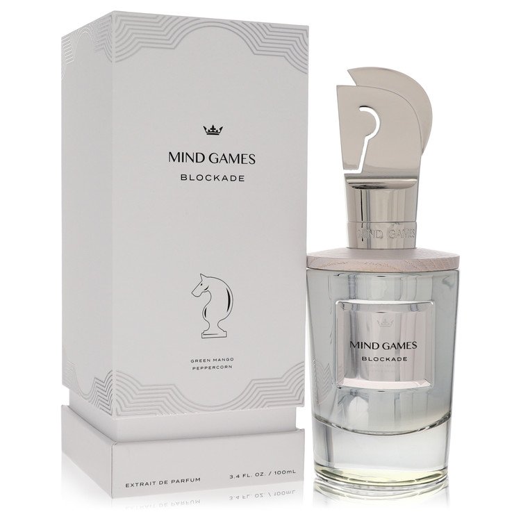 Mind Games Blockade by Mind Games Extrait De Parfum Spray (Unisex) 3.4 oz for Men - Premium Designer Fragrance – Available at AAA Beauty