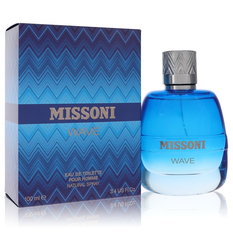 Wave By Missoni Cologne 3.4 Oz Eau De Toilette Spray For Men - Box