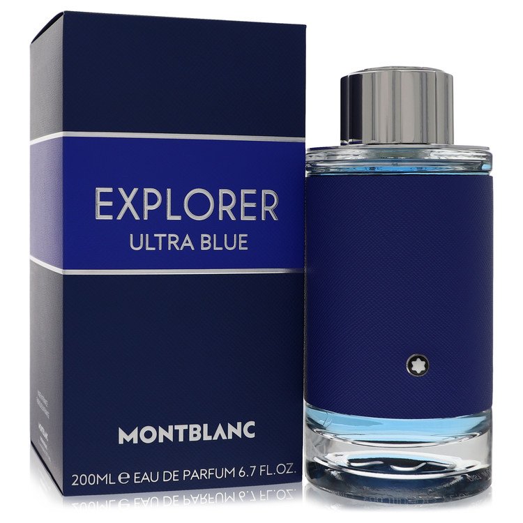 Montblanc Explorer Ultra Blue by Mont Blanc Eau De Parfum Spray 6.7 oz for Men - Premium Designer Fragrance – Available at AAA Beauty