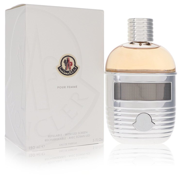 Pour Femme By Moncler Perfume 5.0 Oz Eau De Parfum Spray Refillable For Women - Box