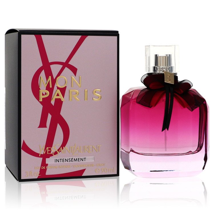 Mon Paris Intensement Ysl By Yves Saint Laurent Perfume 3.0 Oz Eau De Parfum Intense Spray For Women - Box