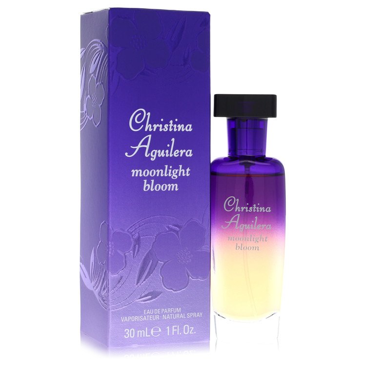 Moonlight Bloom by Christina Aguilera 1 Oz Eau De Parfum Spray for Women
