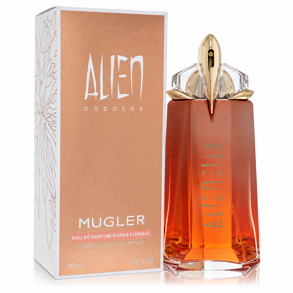 Alien Goddess Supra Florale by Thierry Mugler 3 Oz Eau De Parfum for Women