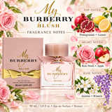 My Burberry Blush by Burberry 3 Oz Eau De Parfum Spray In Box for Women