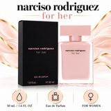 Narciso Rodriguez by Narciso Rodriguez 1.6 Oz Eau De Parfum Spray In Box for Women