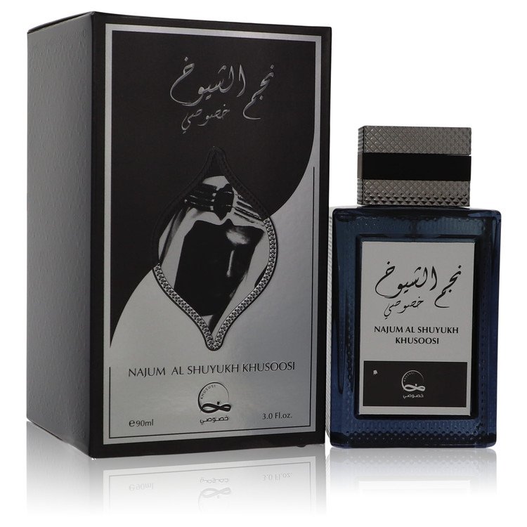 Najum Al Shuyukh Khusoosi by Khususi 3 Oz Eau De Parfum Spray for Men