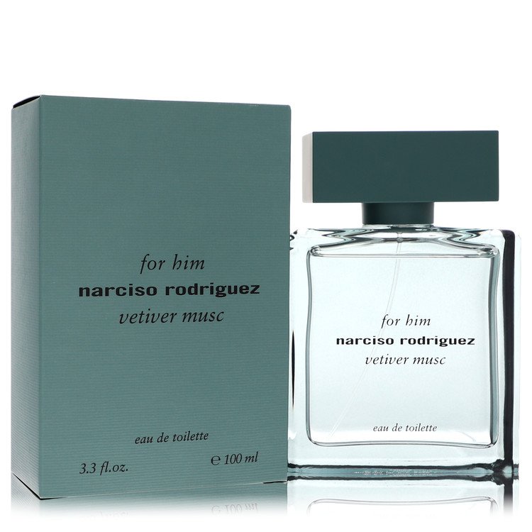 Narciso Rodriguez Vetiver Musc by Narciso Rodriguez 3.3 Oz Eau De Toilette Spray for Men