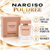 Narciso by Narciso Rodriguez 3 Oz Eau De Parfum Spray In Box for Women