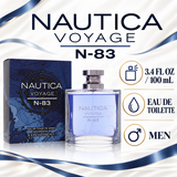 Voyage N-83 by Nautica 3.4 Oz Eau De Toilette Spray for Men