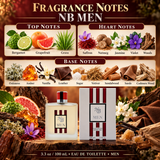Nb New Brand by New Brand 3.4 Oz Eau De Toilette Spray for Men