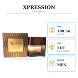 Xpression by New Brand 3.4 Oz Eau De Toilette Spray for Men