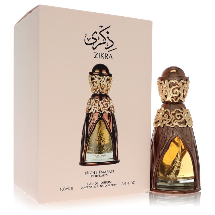 Niche Emarati Zikra by Lattafa 3.4 Oz Eau De Parfum for Men