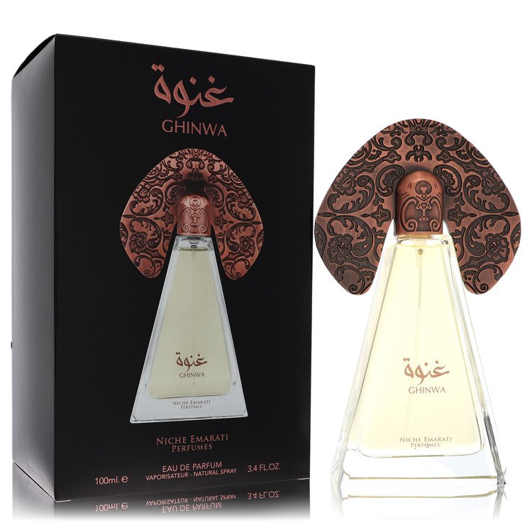 Niche Emarati Ghinwa by Lattafa 3.4 Oz Eau De Parfum Spray (unisex) for Women