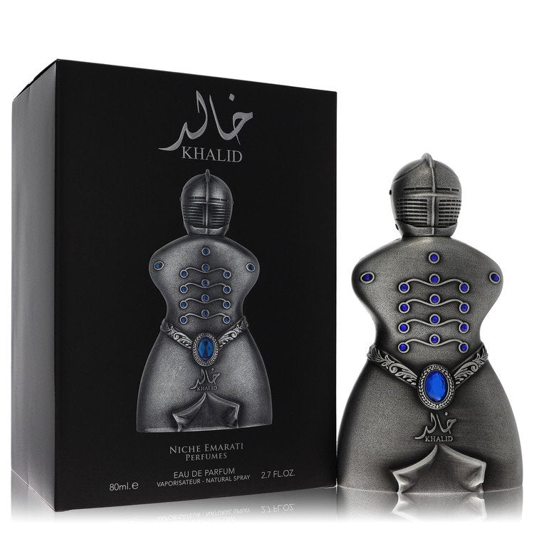 Niche Emarati Khalid by Lattafa 2.7 Oz Eau De Parfum Spray (unisex) for Men