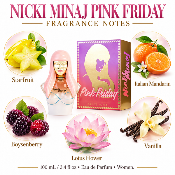 Pink Friday by Nicki Minaj 3.4 Oz Eau De Parfum Spray for Women