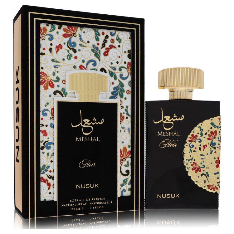 Nusuk Meshal Noir by Nusuk Extrait De Parfum Spray (Unisex) 3.4 oz for Men - Premium Designer Fragrance – Available at AAA Beauty
