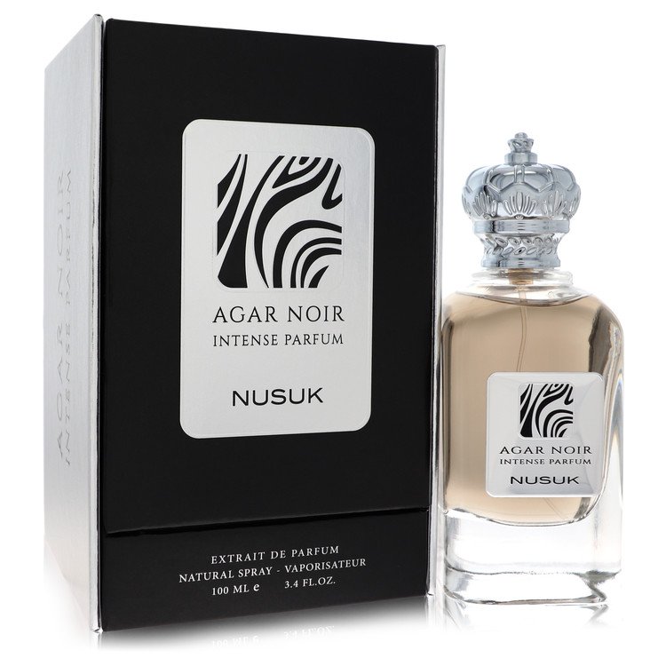 Nusuk Agar Noir Intense by Nusuk Extrait De Parfum Spray (Unisex) 3.4 oz | Men Collection by AAA Beauty - Premium Men Perfume and Cologne | AAA Beauty