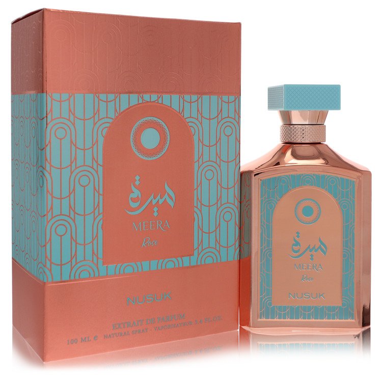 Nusuk Meera Rose by Nusuk 3.4 Oz Extrait De Parfum Spray for Women