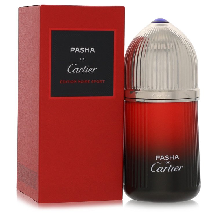 Pasha De Cartier Noire Sport by Cartier 3.3 Oz Eau De Toilette Spray In Box for Men