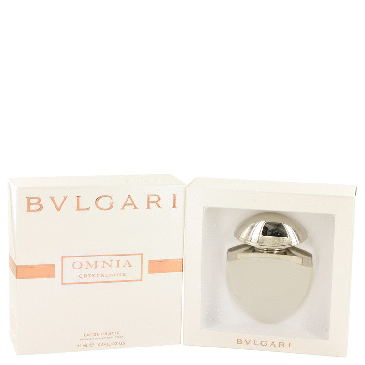 Bvlgari Omnia Crystalline By Bvlgari Perfume 0.84 Oz Eau De Toilette Spray For Women - Box