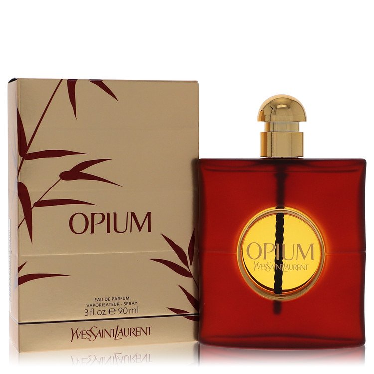 Opium By Yves Saint Laurent Perfume 3.0 Oz Eau De Parfum Spray For Women - Box