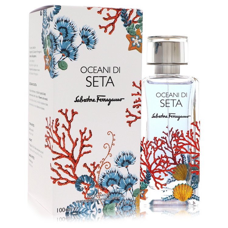 Oceani Di Seta by Salvatore Ferragamo 3.4 Oz Eau De Parfum Spray (unisex) for Women