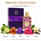 Velvet Gold by Orientica 2.7 Oz Eau De Parfum Spray In Box for Men