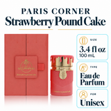 Strawberry Pound Cake by Paris Corner 3.4 Oz Eau De Parfum Spray In Box for Women