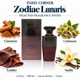 Zodiac Lunaris by Paris Corner 3.4 Oz Eau De Parfum Spray In Box for Women