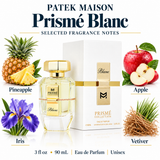 Prisme Collection Blanc by Patek Maison 3 Oz Eau De Parfum for Unisex