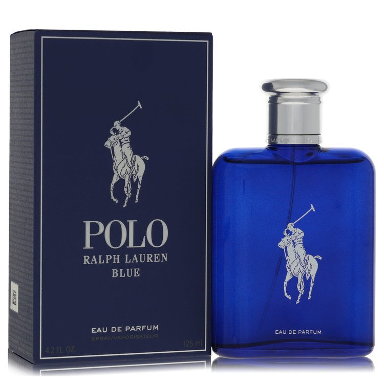 Polo Blue by Ralph Lauren 4.2 Oz Eau De Parfum Spray for Men