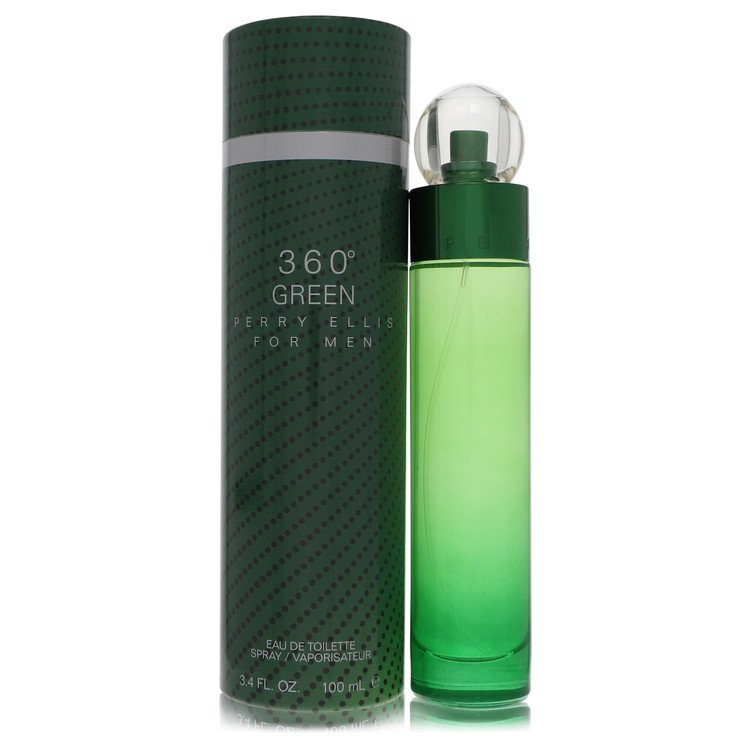 Perry Ellis 360 Green by Perry Ellis 3.4 Oz Eau De Toilette for Men