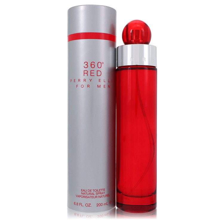 Perry Ellis 360 Red By Perry Ellis Cologne 6.8 Oz Eau De Toilette Spray For Men - Box