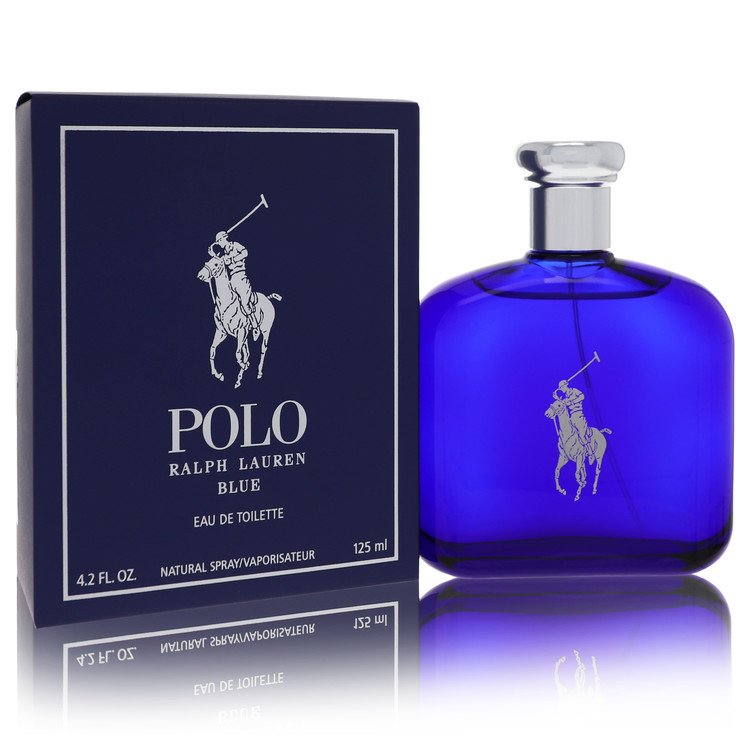Polo Blue by Ralph Lauren 4.2 Oz Eau De Toilette Spray for Men