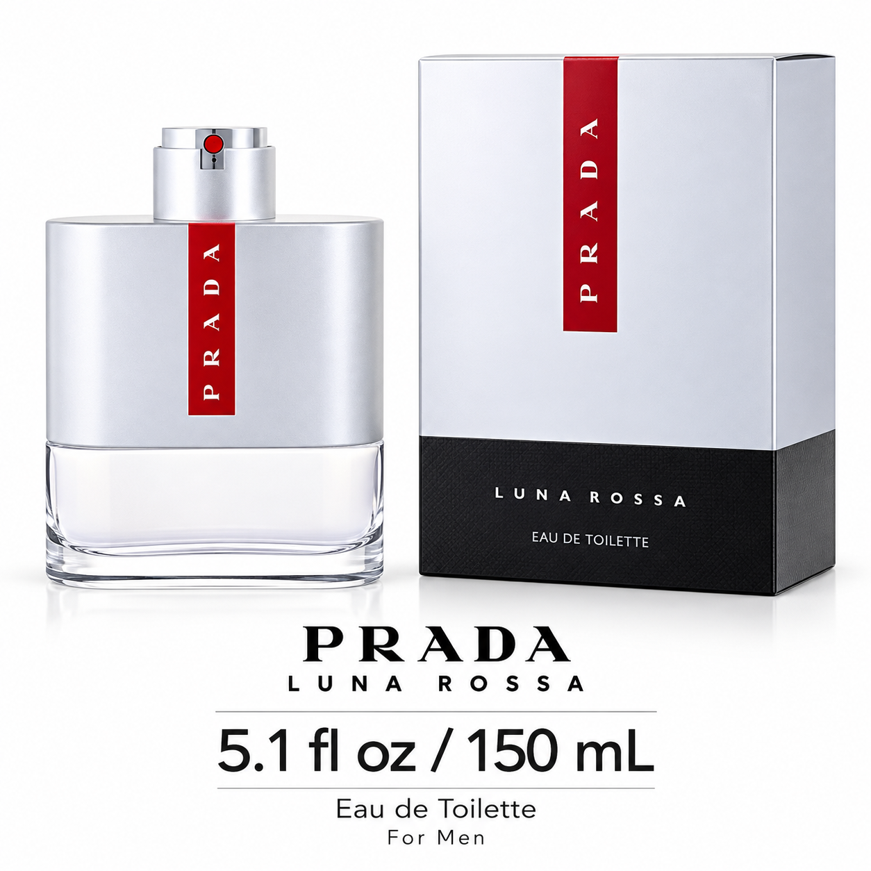 Prada Luna Rossa by Prada 5.1 Oz Eau De Toilette Spray for Men