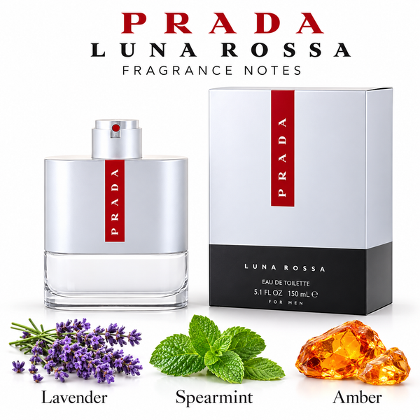 Prada Luna Rossa by Prada 5.1 Oz Eau De Toilette Spray for Men