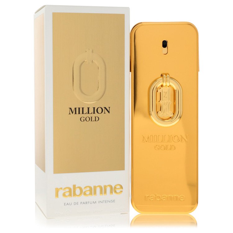 Paco Rabanne 1 Million Gold Intense by Paco Rabanne 3.4 Oz Eau De Parfum Spray for Men