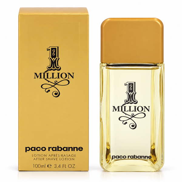 1 Million by Paco Rabanner 3.4 Oz After Shave Lotion for Men