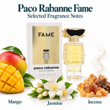 Fame by Paco Rabanne 1 Oz Eau De Parfum Spray In Box for Women
